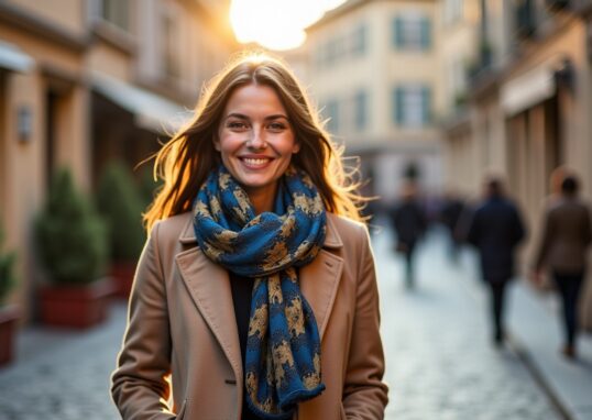 Les atouts d’une écharpe lyonnaise en soie et fibres naturelles : élégance, qualité et savoir-faire local