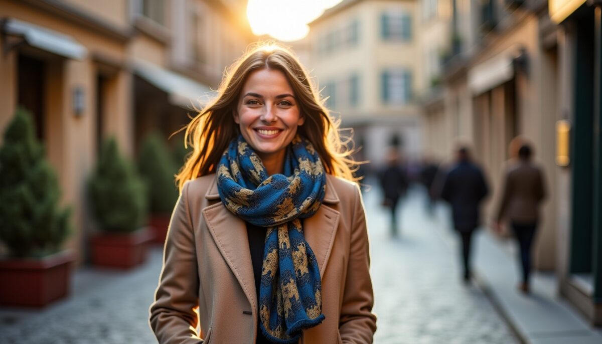 Les atouts d’une écharpe lyonnaise en soie et fibres naturelles : élégance, qualité et savoir-faire local