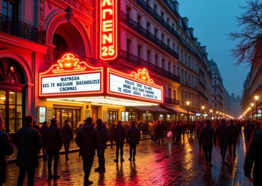 Calendrier complet des sorties cinéma prévues en 2025 : toutes les dates à ne pas manquer