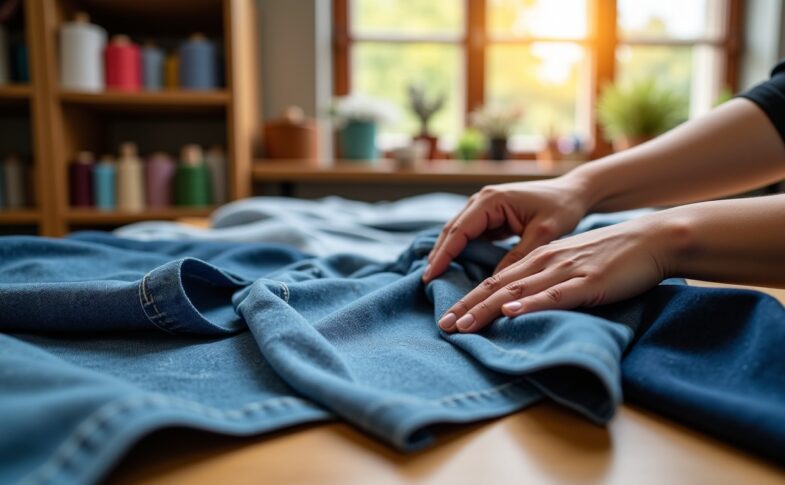 La toile de jean intemporelle : guide pour sélectionner le tissu idéal de vos créations mode