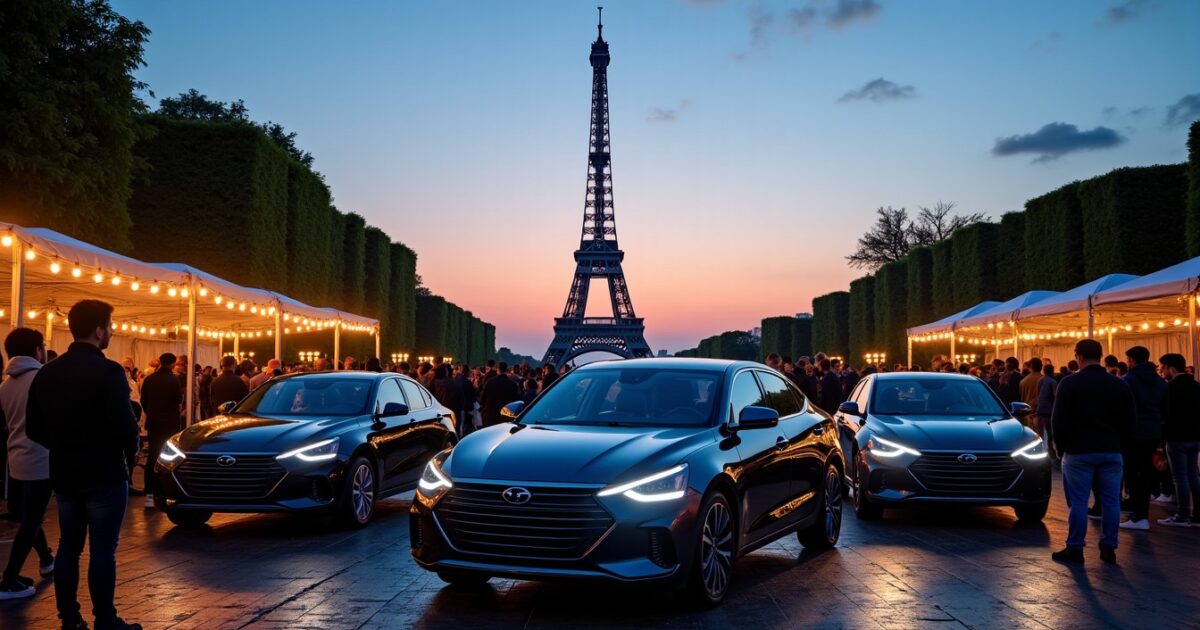 Retour en images sur le lancement spectaculaire du Village GEELY au pied de la Tour Eiffel