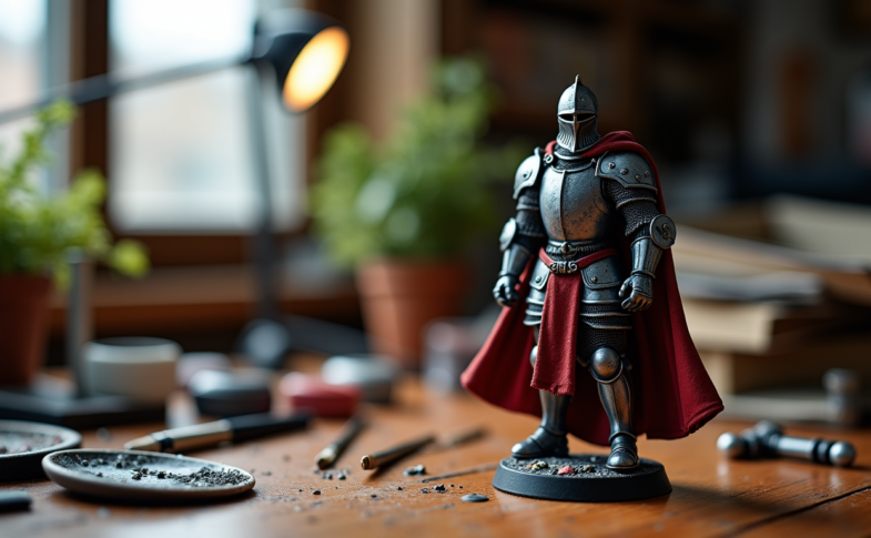 Dry brush et lavis : impact réel sur le rendu des figurines peintes