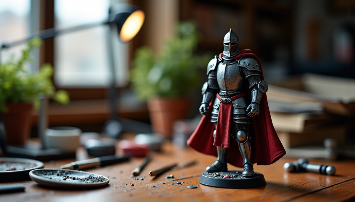 Dry brush et lavis : impact réel sur le rendu des figurines peintes