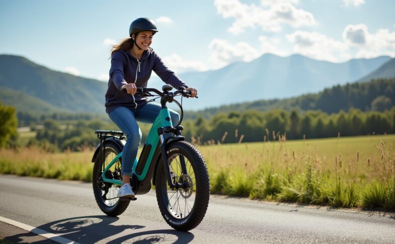 Vélos électriques cruiser : l’alliance parfaite entre pneus larges, confort optimal et stabilité pour vos balades quotidiennes