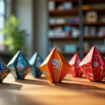 Pourquoi le papier recto verso change tout en origami modulaire